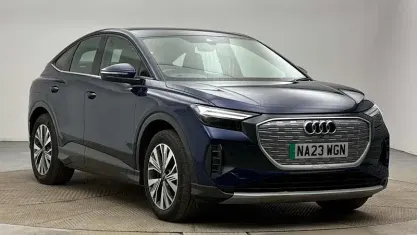Used Audi Q4 Sportback e-tron Sport 150 kW (204 HP) 2023 Blue SUV