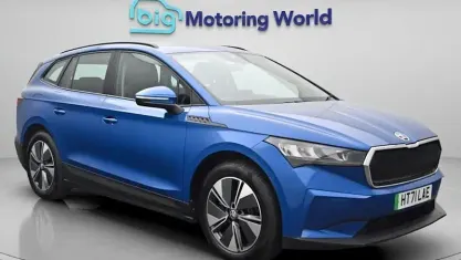 Used Skoda Enyaq iV ecoSuite 150 kW (204 HP) 2021 Blue SUV