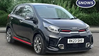 Used Kia Picanto GT-Line S 101 HP (74 kW) 2023 Midnight black Hatchback