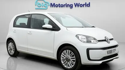 Used VW up! S 60 HP (44 kW) 2018 White Hatchback