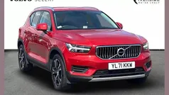 Fusion red Used 2021 Volvo XC40 Inscription SUV | £25,990 (Fair price)