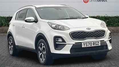White Used 2021 Kia Sportage SUV | £13,568 (Fair price)
