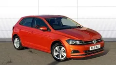 Orange Used 2018 VW Polo SE Hatchback | £11,044 (Fair price)