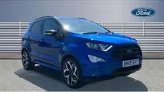 Blue Used 2018 Ford Ecosport ST-Line SUV | £10,000 (Fair price)