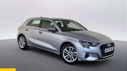 Used Audi A3 Sportback Sport 150 HP (110 kW) 2023 Silver Hatchback