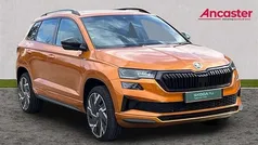 Orange Used 2022 Skoda Karoq SportLine SUV | £25,975 (Fair price)