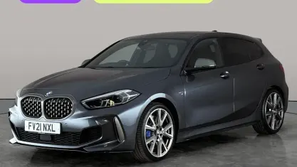 Used BMW M135 Comfort Edition 306 HP (225 kW) 2021 Grey Hatchback