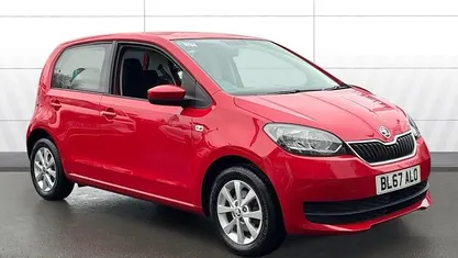 Used Skoda Citigo SE 60 HP (44 kW) 2017 Red Hatchback