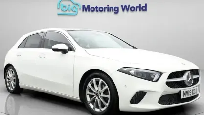 Used Mercedes A180 Premium Plus 116 HP (85 kW) 2019 White Hatchback