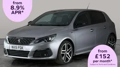 Grey Used 2019 Peugeot 308 GT-line Hatchback | £9,315 (Fair price)