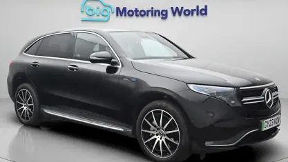 Used Mercedes EQC400 AMG line 300 kW (408 HP) 2022 Black SUV