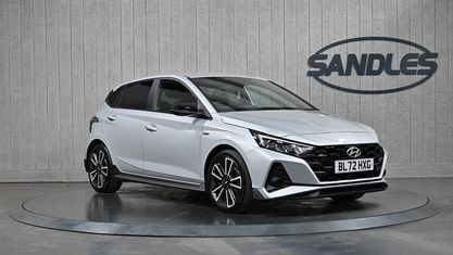 Używany Hyundai i20 N Line 120 KM (88 kW) 2022 Srebrny Hatchback