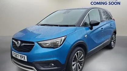 Used Vauxhall Crossland X Elite 99 HP (72 kW) 2018 Blue SUV