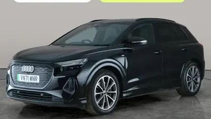 Used Audi Q4 e-tron S-Line 219 kW (299 HP) 2022 Black SUV