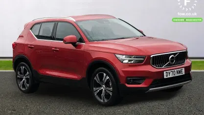 Used Volvo XC40 Inscription 163 HP (119 kW) 2020 Red SUV