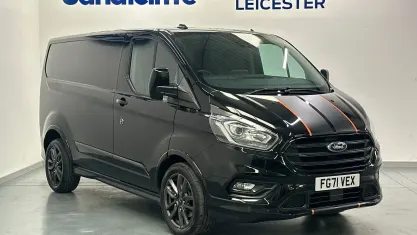 Used Ford Transit Custom Sport 185 HP (136 kW) 2021 Black Van