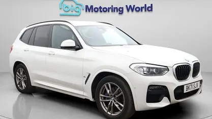 Used BMW X3 M Sport 292 HP (214 kW) 2021 White SUV