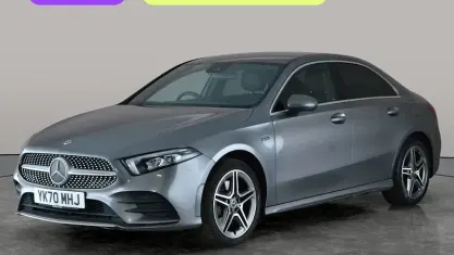 Used Mercedes A250 AMG line 218 HP (160 kW) 2020 Grey Sedan