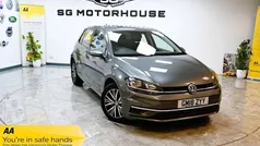 Grey Used 2018 VW Golf VII SE Hatchback | £12,295 (Fair price)