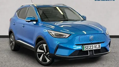 Used MG ZS Trophy 114 kW (156 HP) 2023 Blue SUV