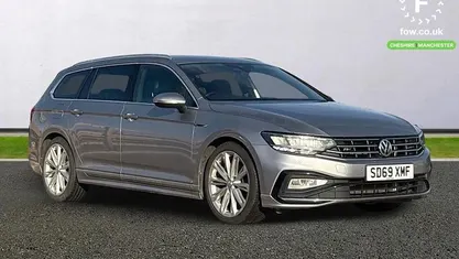 Silver Used 2019 VW Passat R-line Estate | £20,399 (Fair price)