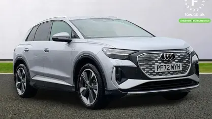 Used Audi Q4 e-tron S-Line 150 kW (204 HP) 2023 Silver SUV