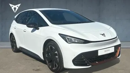 New Cupra Born e-Boost 169 kW (231 HP) 2026 White Hatchback