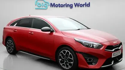 Begagnad Kia ProCeed GT-Line 160 HK (117 kW) 2021 Röd Kombi