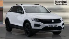 White Used 2021 VW T-Roc Black Edition SUV | £20,390 (Fair price)