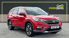 Rallye red Used 2017 Honda CR-V EX SUV | £14,000 (Fair price)