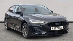 Black Used 2022 Ford Focus ST-Line Hatchback | £14,594 (Fair price)