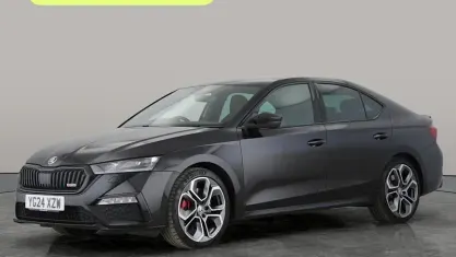 Used Skoda Octavia vRS 245 HP (180 kW) 2024 Black Hatchback