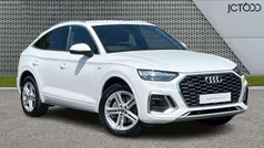 White Used 2023 Audi Q5 Sportback S-Line SUV | £35,501 (Super price)