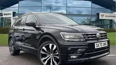 Black Used 2021 VW Tiguan R-line SUV | £23,795 (Fair price)