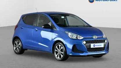 Used Hyundai i10 67 HP (49 kW) 2019 Blue Hatchback