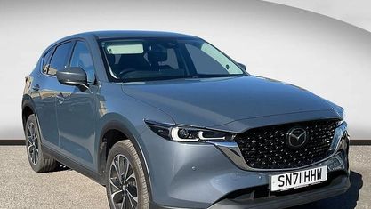 Usado Mazda CX-5 Inclusive 184 CV (135 kW) 2022 Gris SUV