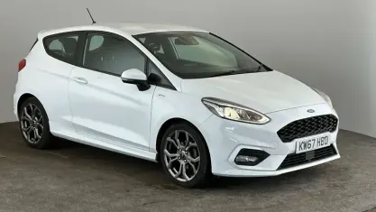 Used Ford Fiesta ST-Line 140 HP (102 kW) 2017 White Hatchback