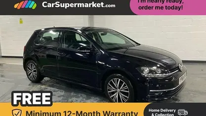 Black Used 2018 VW Golf VII SE Hatchback | £11,697 (Fair price)
