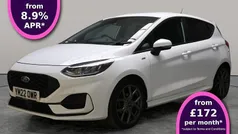 White Used 2022 Ford Fiesta ST-Line Hatchback | £13,485 (Fair price)