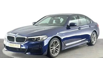 Used BMW 520 M Sport 190 HP (139 kW) 2020 Blue Sedan