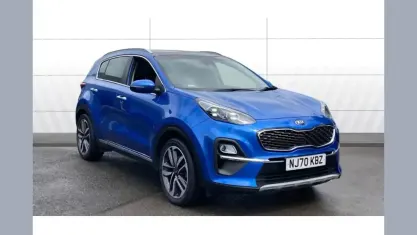Used Kia Sportage 136 HP (100 kW) 2020 Blue SUV