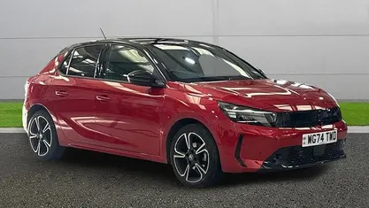 Second-hand Vauxhall Corsa 75 CP (55 kW) 2024 Roșu Hatchback