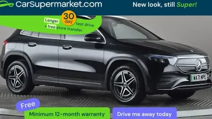 Begagnad Mercedes EQA250 AMG line 139 kW (190 HK) 2021 Svart SUV