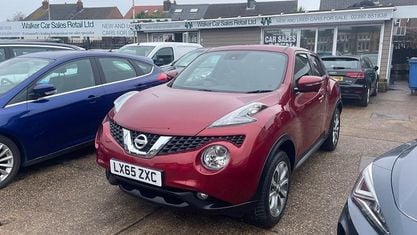 Usado Nissan Juke Tekna 117 HP (86 kW) 2018 Azul SUV