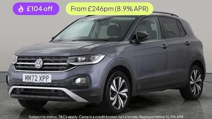 Used 2024 VW T-Cross Black Edition SUV | £17,314 (Fair price)