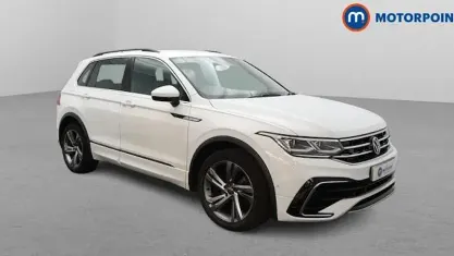Used VW Tiguan R-line Edition 150 HP (110 kW) 2023 White SUV