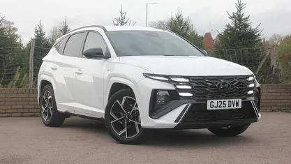 Used Hyundai Tucson N Line 252 HP (185 kW) 2025 White SUV
