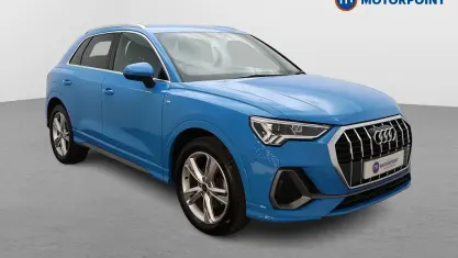 Usado Audi Q3 S-Line 150 CV (110 kW) 2022 Azul SUV