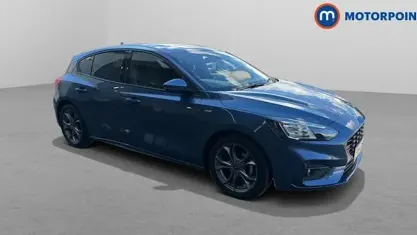 Used Ford Focus ST-Line 125 HP (91 kW) 2021 Blue Hatchback