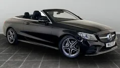 Used 2023 Mercedes C220 AMG line Cabriolet | £20,495 (Good price)